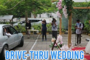 Inovasi Pernikahan di Tengah Pandemi COVID-19: Drive-thru Weeding!