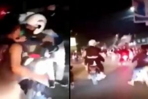 Viral Konvoi Kelompok Pencak Silat PSHT Bentrok dengan Warga di Malang