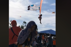 Seorang Gadis Cilik Terseret ke Udara Oleh Layang-layang Hingga Ketinggian 9 Meter di Taiwan