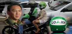 Ahok Tolak Legalkan GoJek dan Grab Bike, Angkot Naikkan Harga