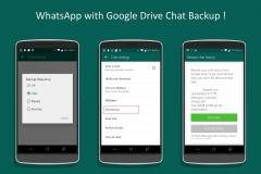 WhatsApp Versi Baru Ini Bisa BackUp ke Google Drive