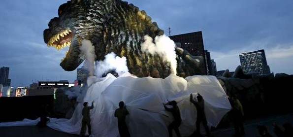 Monster Godzilla Menjadi Maskot Jepang Tahun 2015