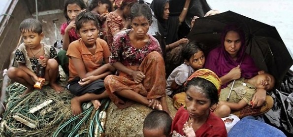 Tragis, warga myanmar mencari pengungsian ke Indonesia