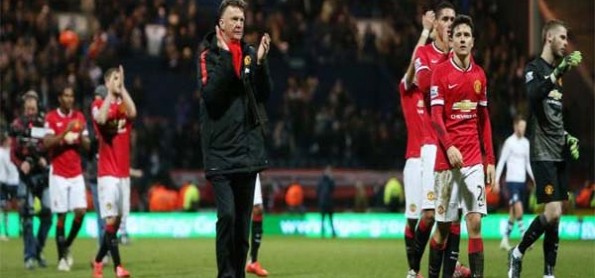 Van Gaal: MU Beruntung Bisa Kalahkan Preston